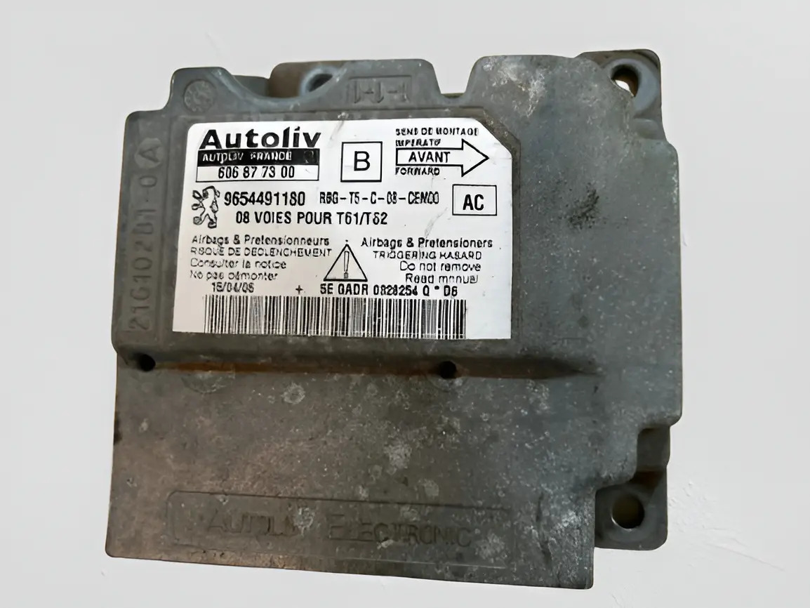 Módulo Airbag Peugeot 307 Original 9654491180