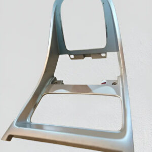 Moldura Central Inferior Painel Peugeot 307 Original Prateado
