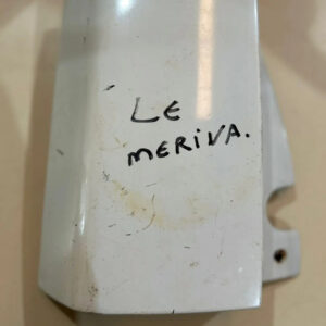 Moldura Inferior Lanterna Traseiro Esquerdo Meriva 93395399 Branco