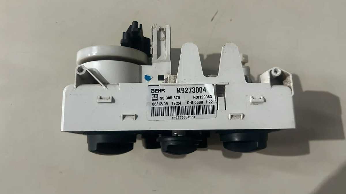 Comando Ar Condicionado Chevrolet Meriva 2003 A 2012 - Imagem 4
